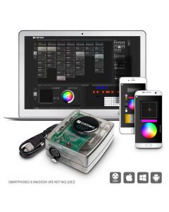 512-Kanal USB zu DMX-Interface und Steuersoftware