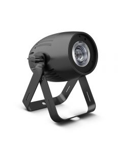 Kompakter Spot mit kaltweißer 40W LED in schwarzer Ausführung