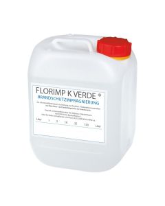 Florimp K Verde 25 l Kanister Flammschutzmittel für Kunstblumen, Deko-Grünpflanzen