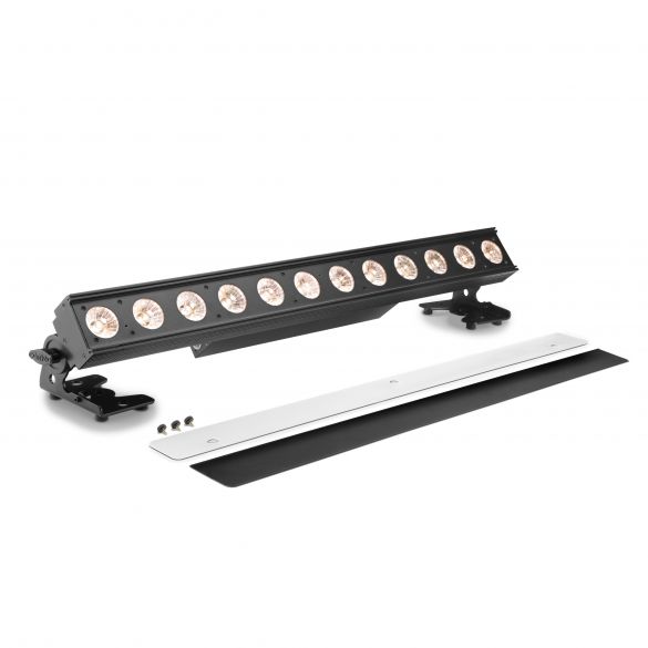 12 x 10 W Tri-LED Bar mit variablem Weißlicht und Dim-to-Warm-Funktion