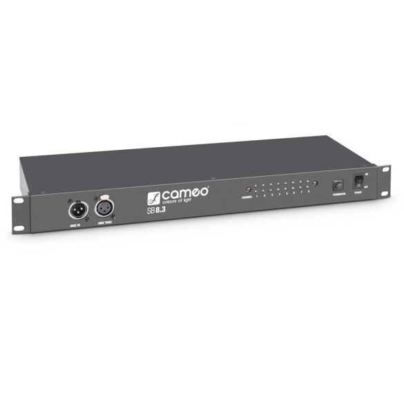 8-Kanal DMX Splitter / Booster (3-Pol)